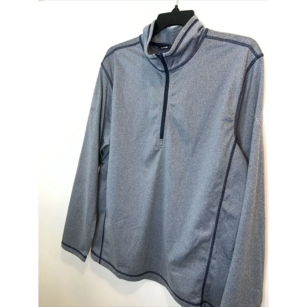 The North Face Men's Urban Navy Heather Tech Quarter-Zip SKU: NF0A3LHB-NVY Large